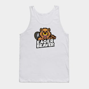 Angry Eager Beaver Tank Top